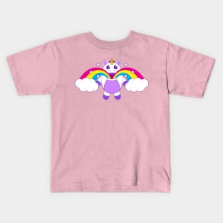 Unicorn and Rainbows Kids T-Shirt